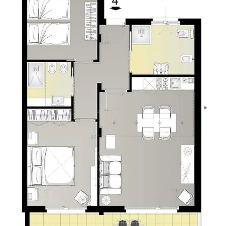 Le Primule Apartahotel 4*